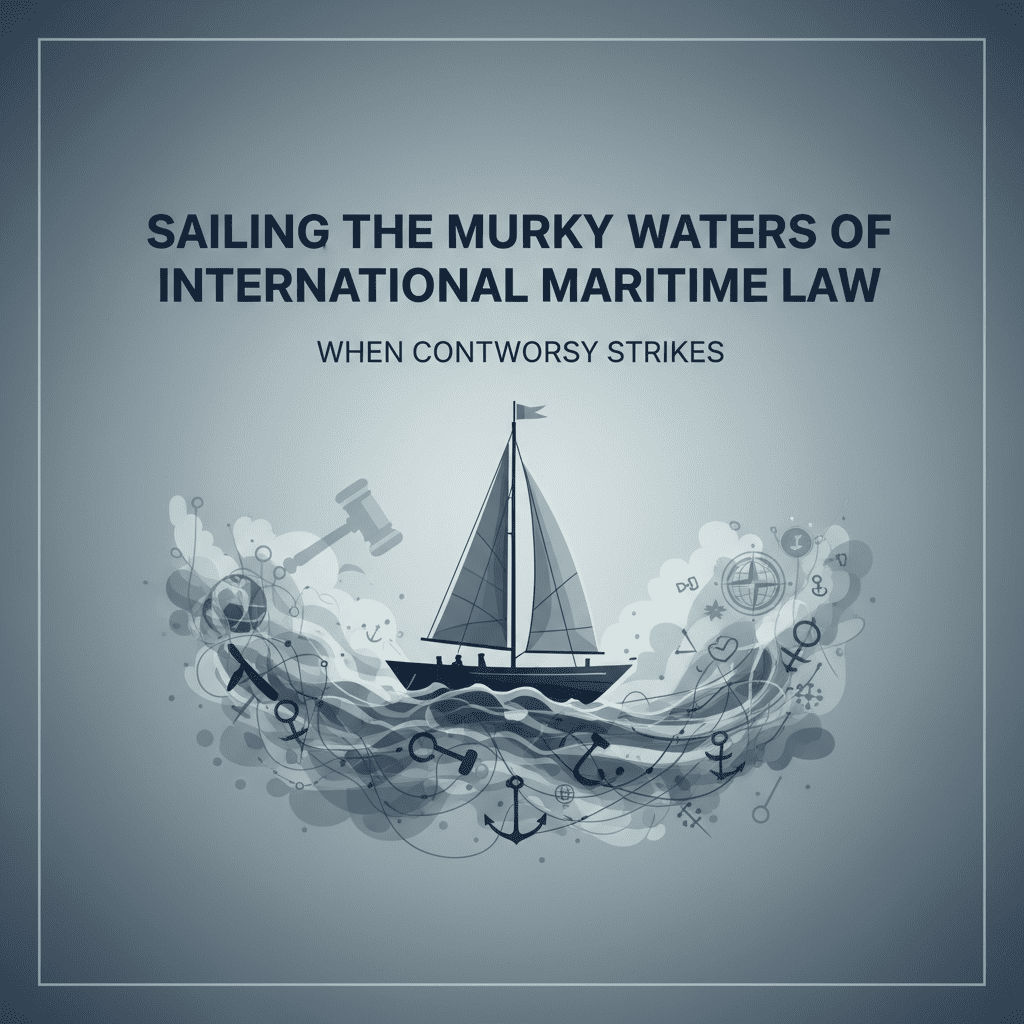Sailing the Murky Waters of International Maritime Law: When Controversy Strikes