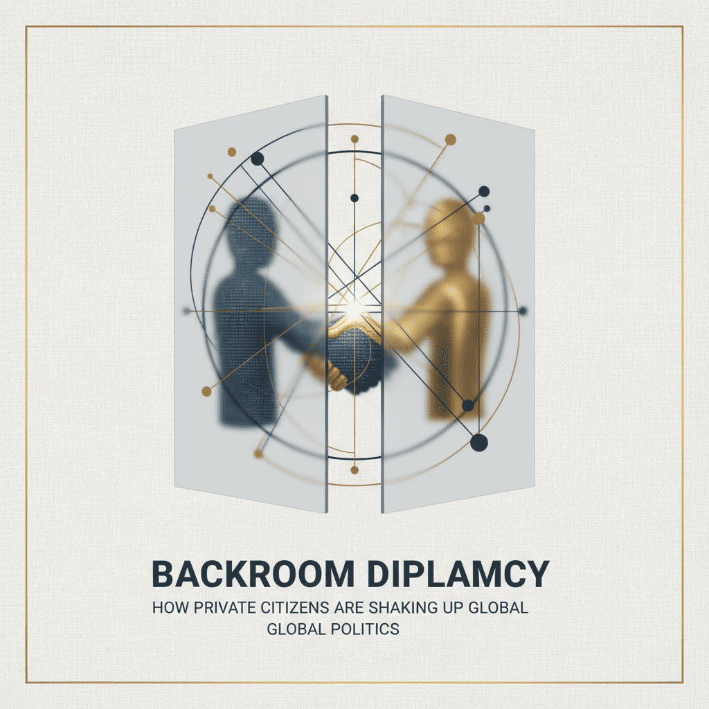 Backroom Diplomacy: How Private Citizens Are Shaking Up Global Politics