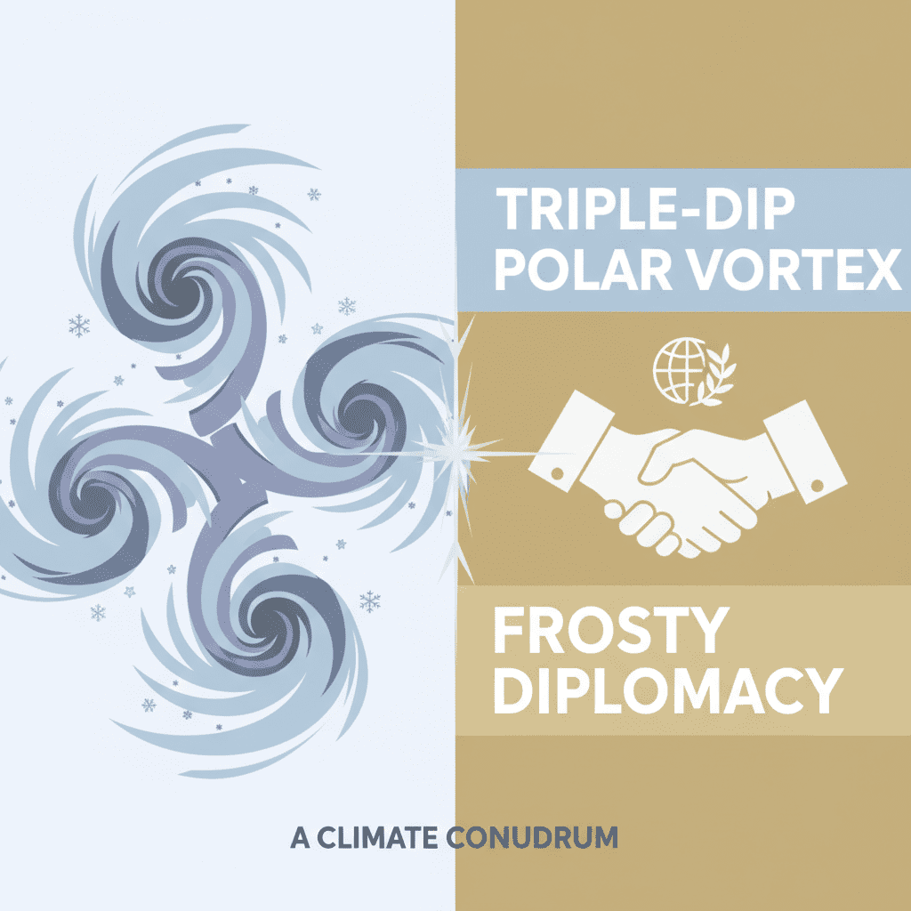 Triple-Dip Polar Vortex Meets Frosty Diplomacy: A Climate Conundrum