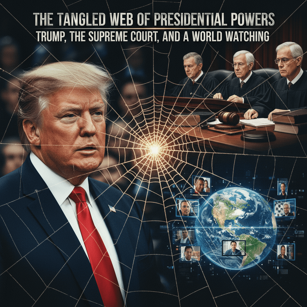 The Tangled Web of Presidential Powers: Trump, the Supreme Court, and a World Watching