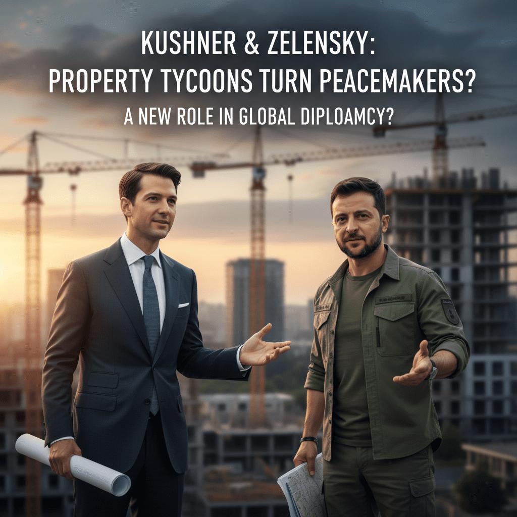 Kushner & Zelensky: Property Tycoons Turn Peacemakers?