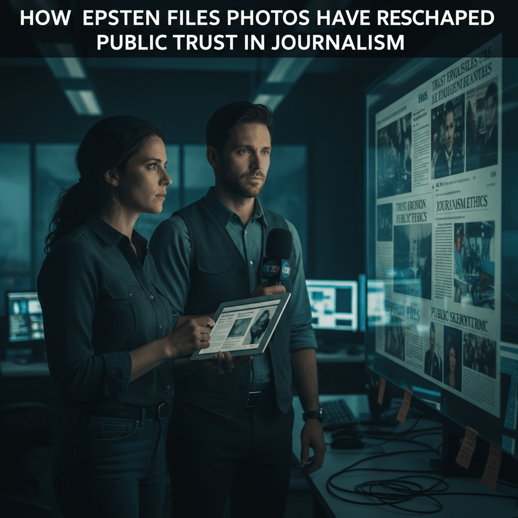 How Epstein Files Photos Have Reshaped Public Trust in Journalism