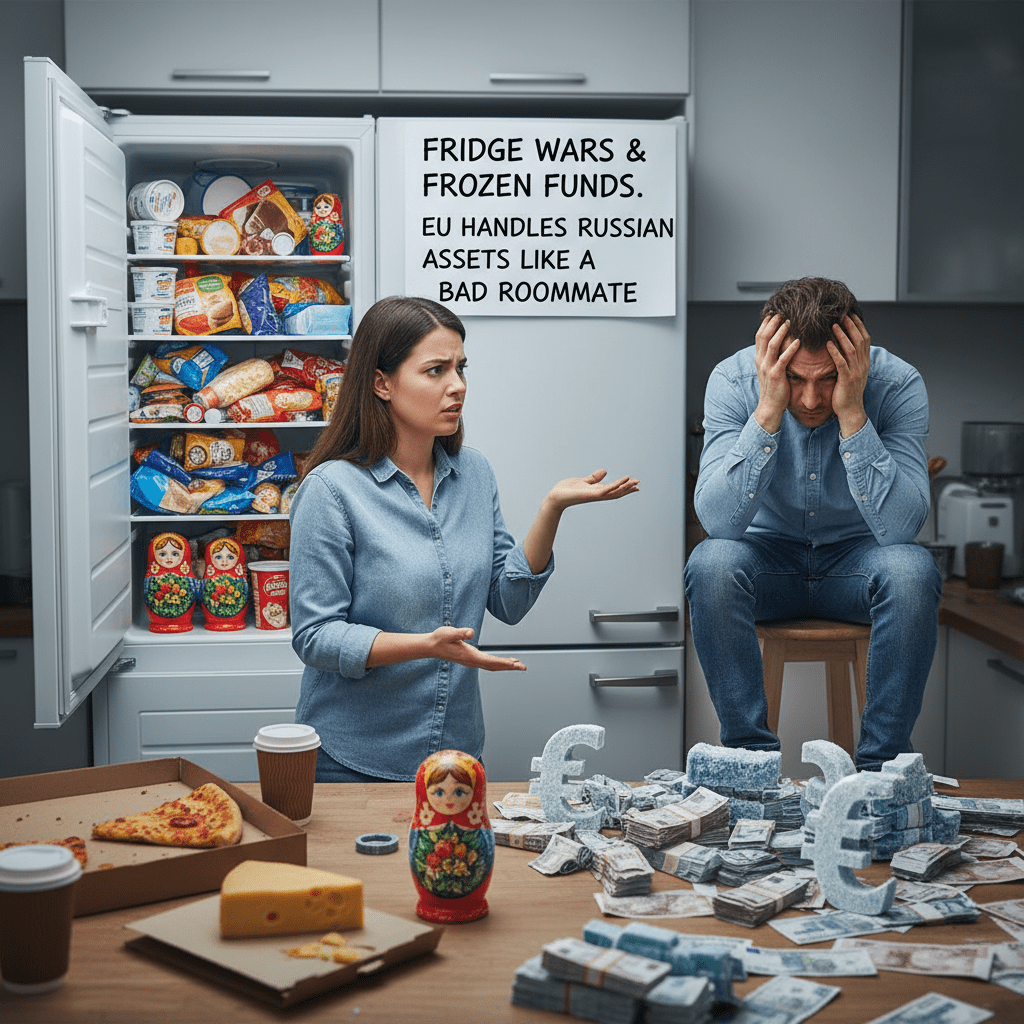 Fridge Wars & Frozen Funds: When the EU Handles Russian Assets Like a Bad Roommate