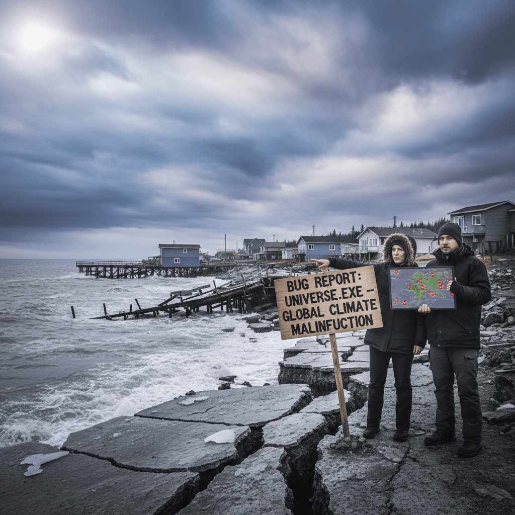 Alaska’s Climate Crisis: When Your Town Files a Bug Report with the Universe