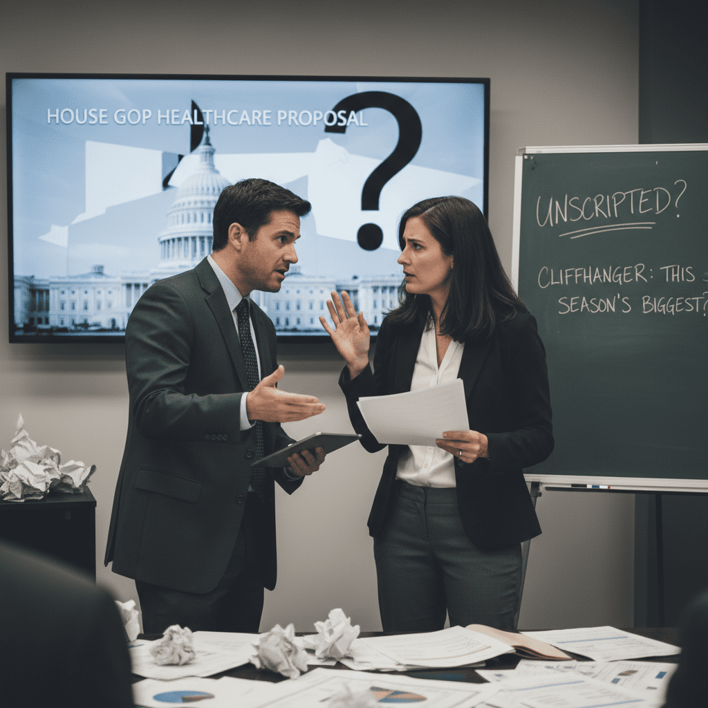 An Unscripted House GOP Healthcare Proposal Analysis: This Season’s Biggest Cliffhanger