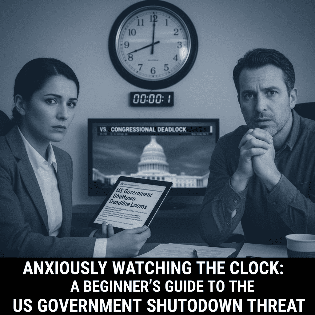 Anxiously Watching the Clock: A Beginner’s Guide to the US Government Shutdown Threat