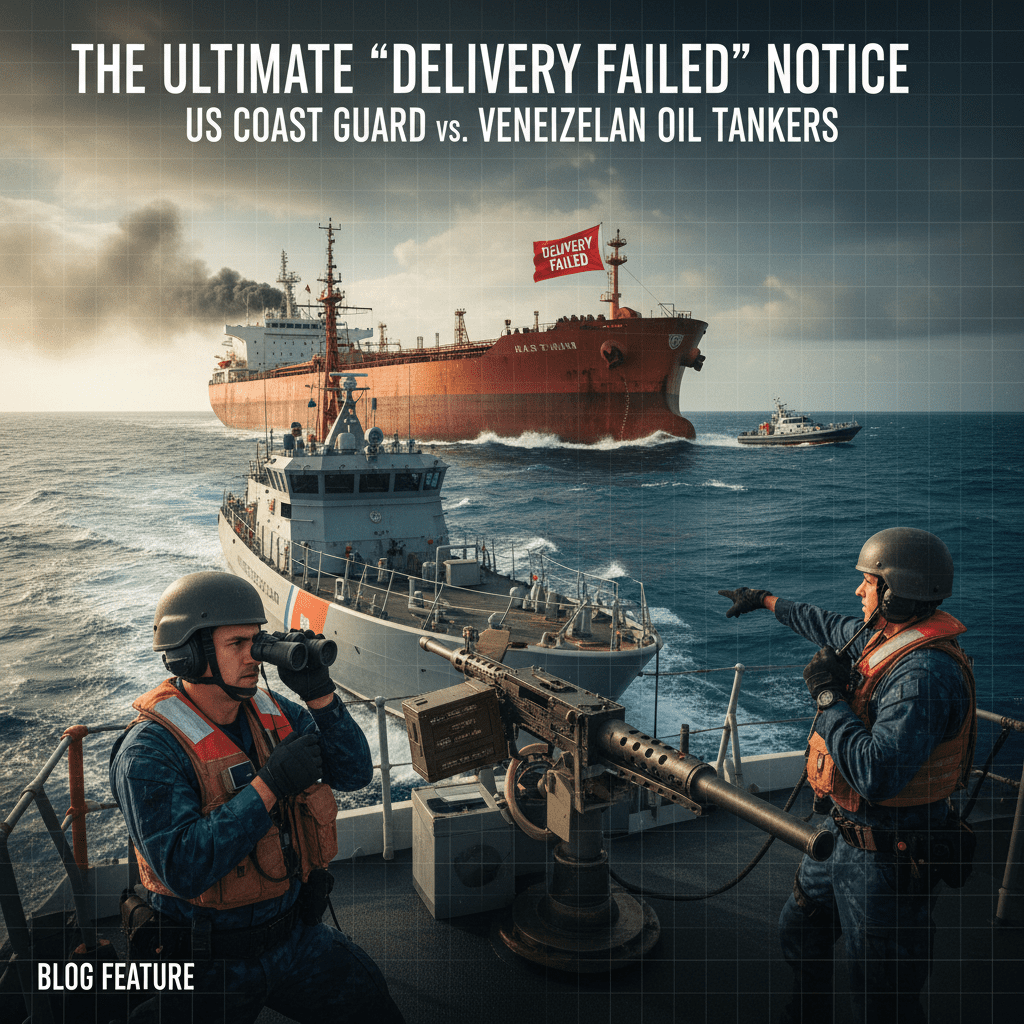 The Ultimate ‘Delivery Failed’ Notice: The US Coast Guard vs. Venezuelan Oil Tankers