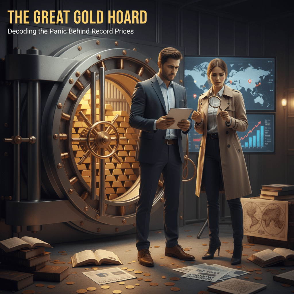 The Great Gold Hoard: Decoding the Panic Behind Record Prices