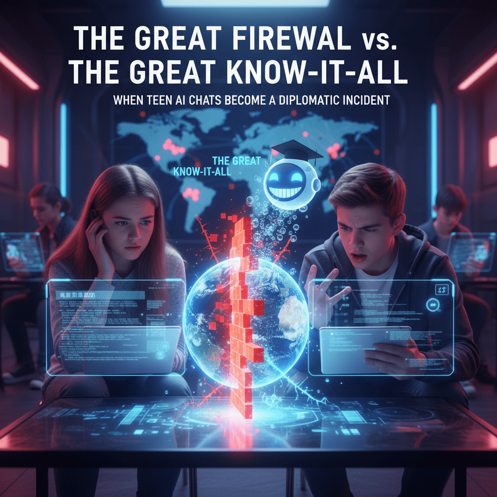 The Great Firewall vs. The Great Know-It-All: When Teen AI Chats Become a Diplomatic Incident