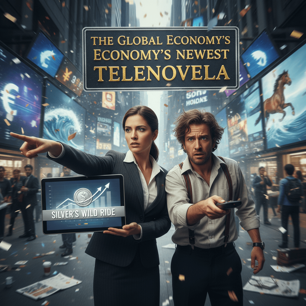 Silver’s Wild Ride: The Global Economy’s Newest Telenovela