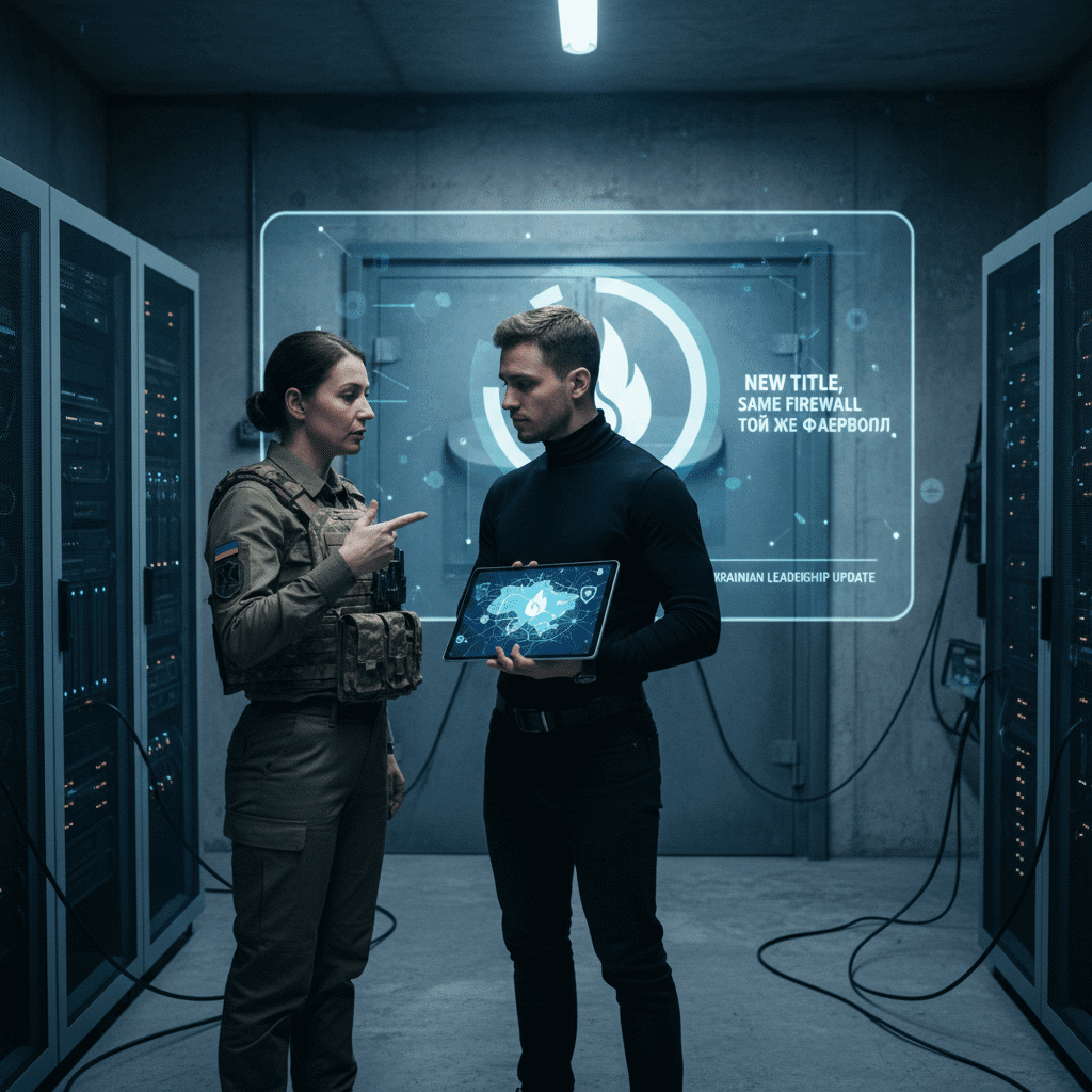 New Title, Same Firewall: The Great Ukrainian Leadership Update