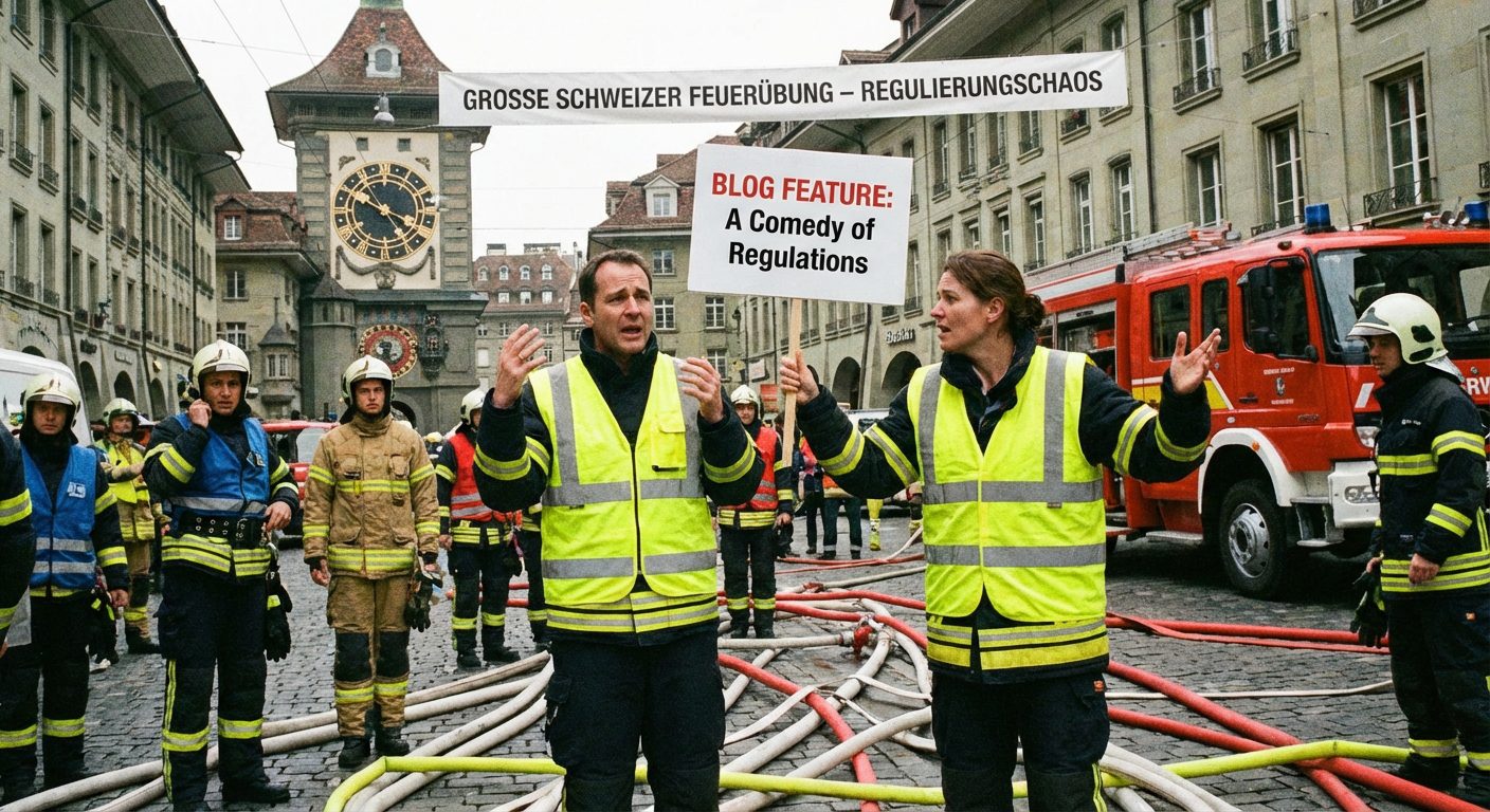 The Great Swiss Fire Drill Fiasco: A Comedy of Regulations