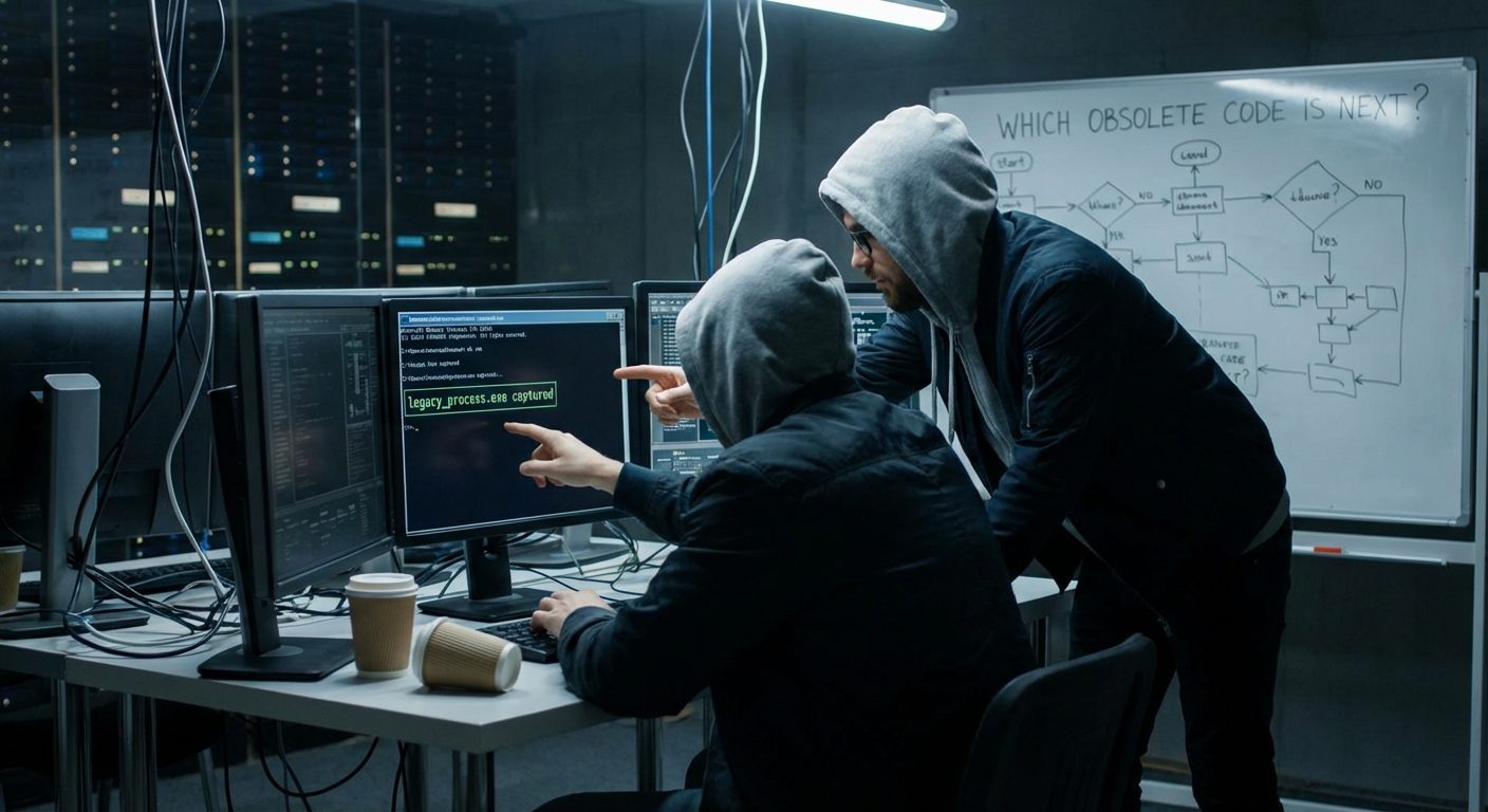 The Day We Captured legacy_process.exe: Which Obsolete Code Is Next?
