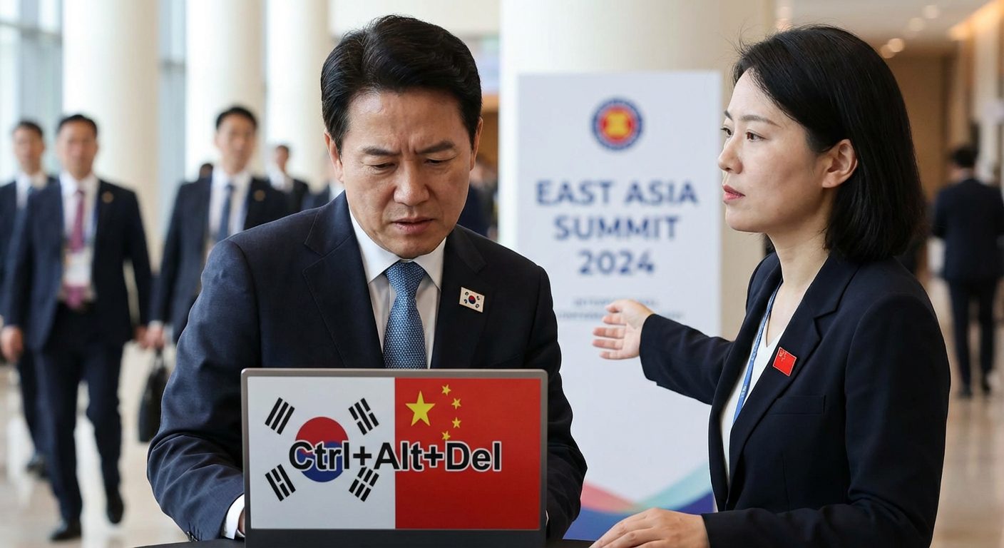 The Diplomatic Ctrl+Alt+Del: South Korea’s Awkward Reboot with China
