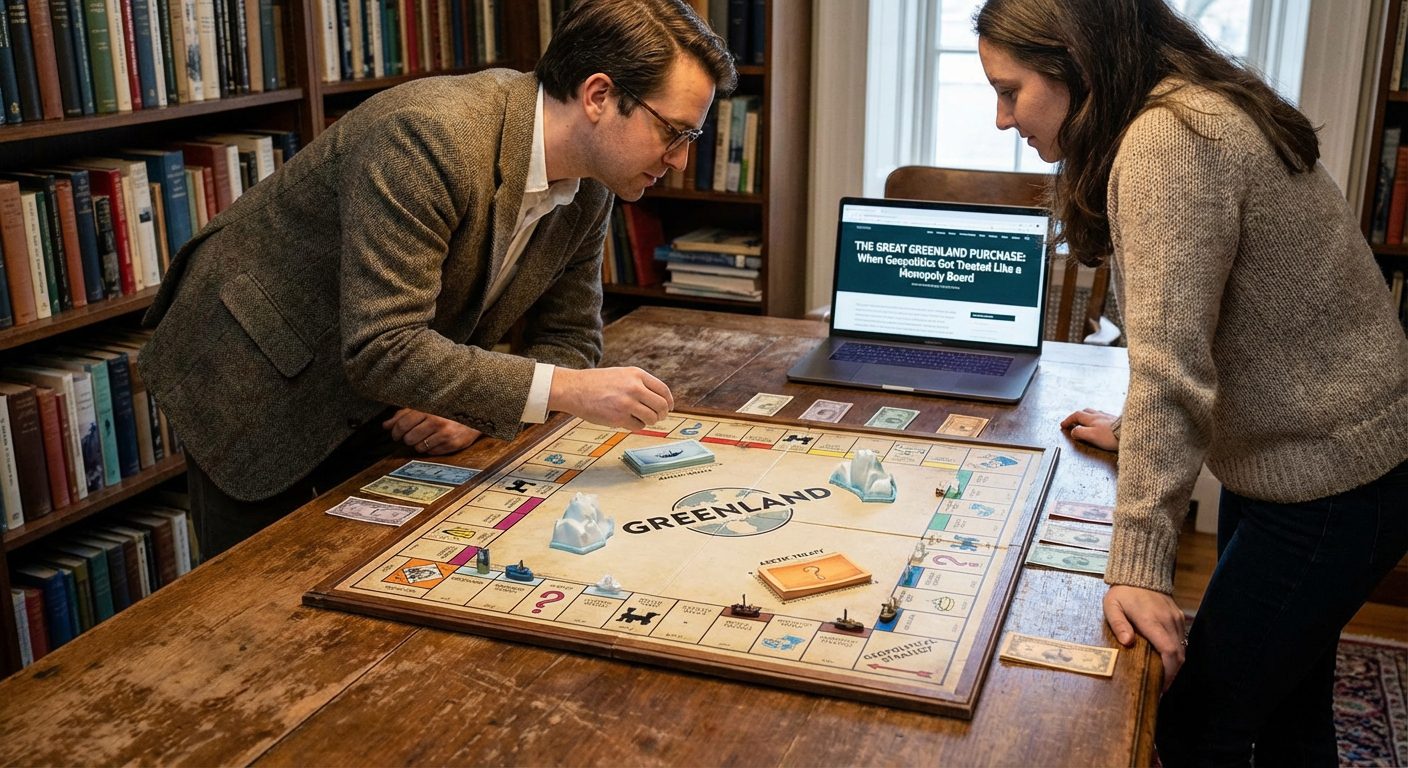 The Great Greenland Purchase: When Geopolitics Got Treated Like a Monopoly Board