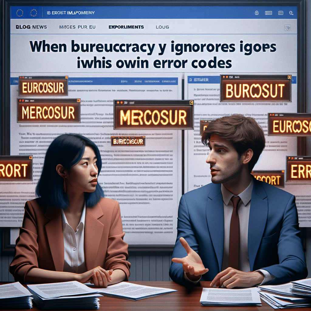 EU-Mercosur Implementation Controversy: When Bureaucracy Ignores Its Own Error Codes