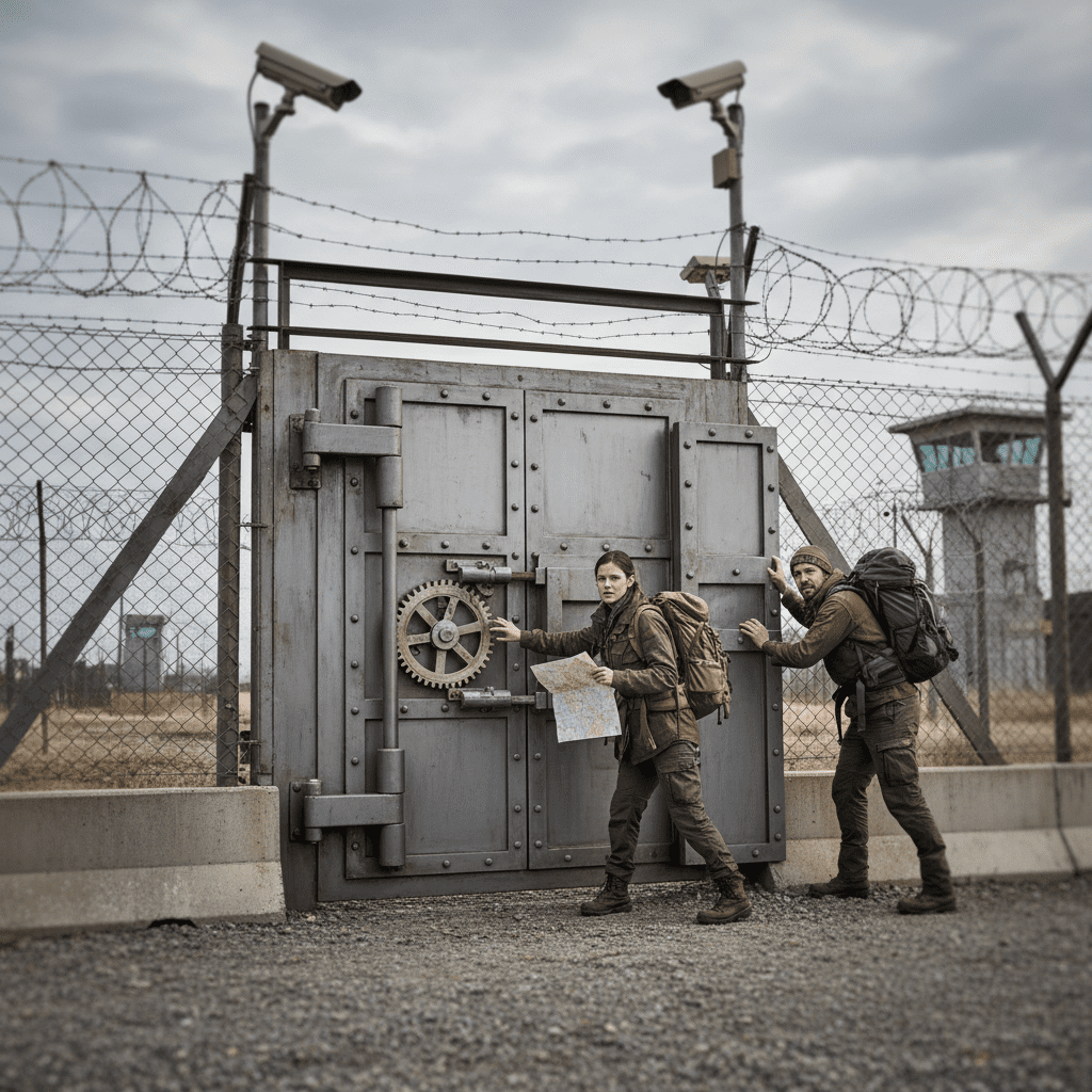 Border Crossing Drama: The World’s Most Complicated Door