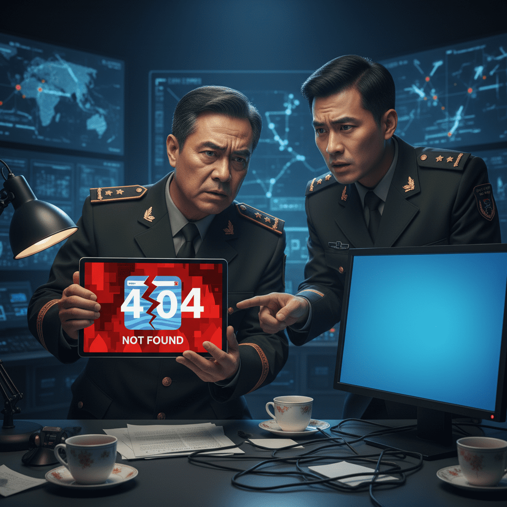 The Great Firewall of Command: What Happens When Xi Jinping’s Generals 404