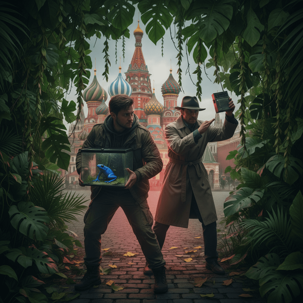 From Rainforest to Red Square: The Poison Dart Frog’s Unlikely Spy Career