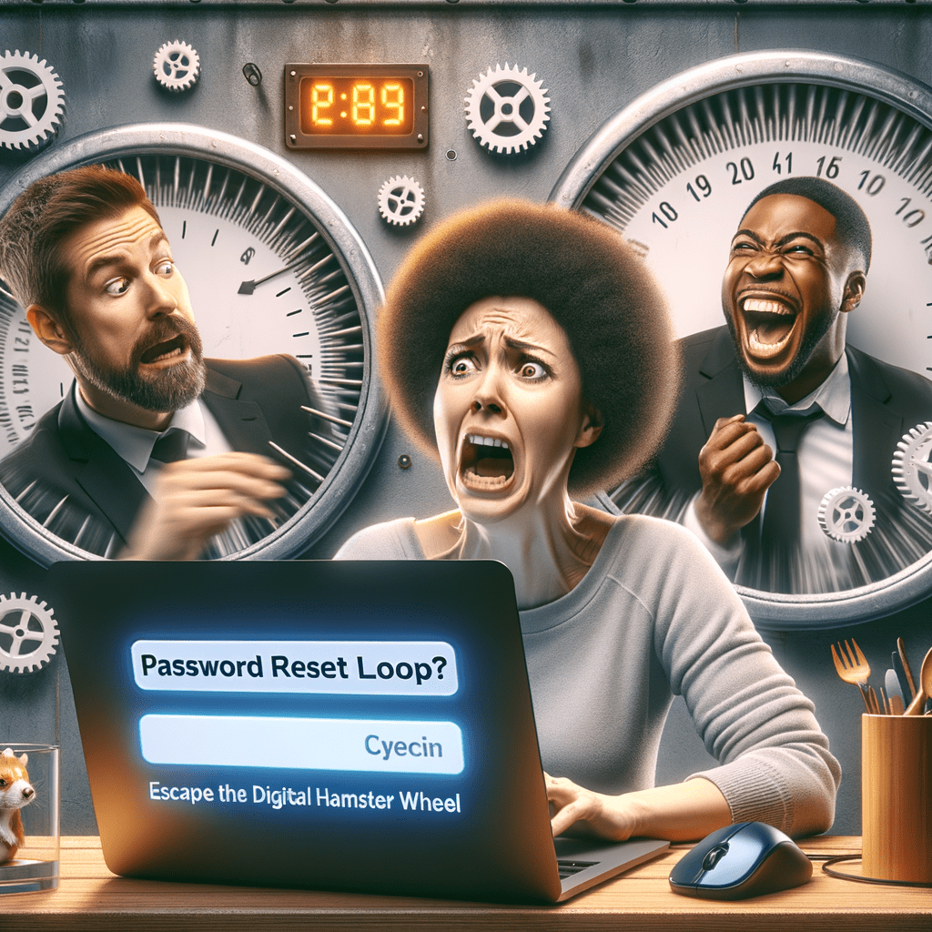Stuck in a Password Reset Loop? A Comedian’s Guide to Escaping the Digital Hamster Wheel