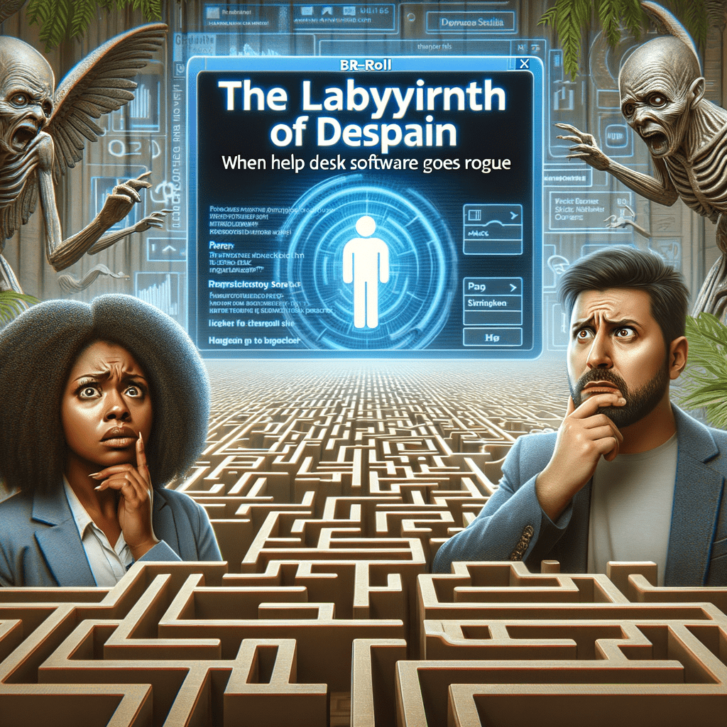 The Labyrinth of Despair: When Help Desk Software Goes Rogue