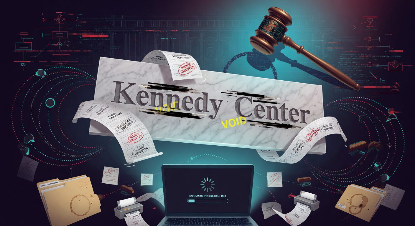 Kennedy Center Name Removal Court Order Explained: Endless Legal Loops in Everyday Bureaucracy