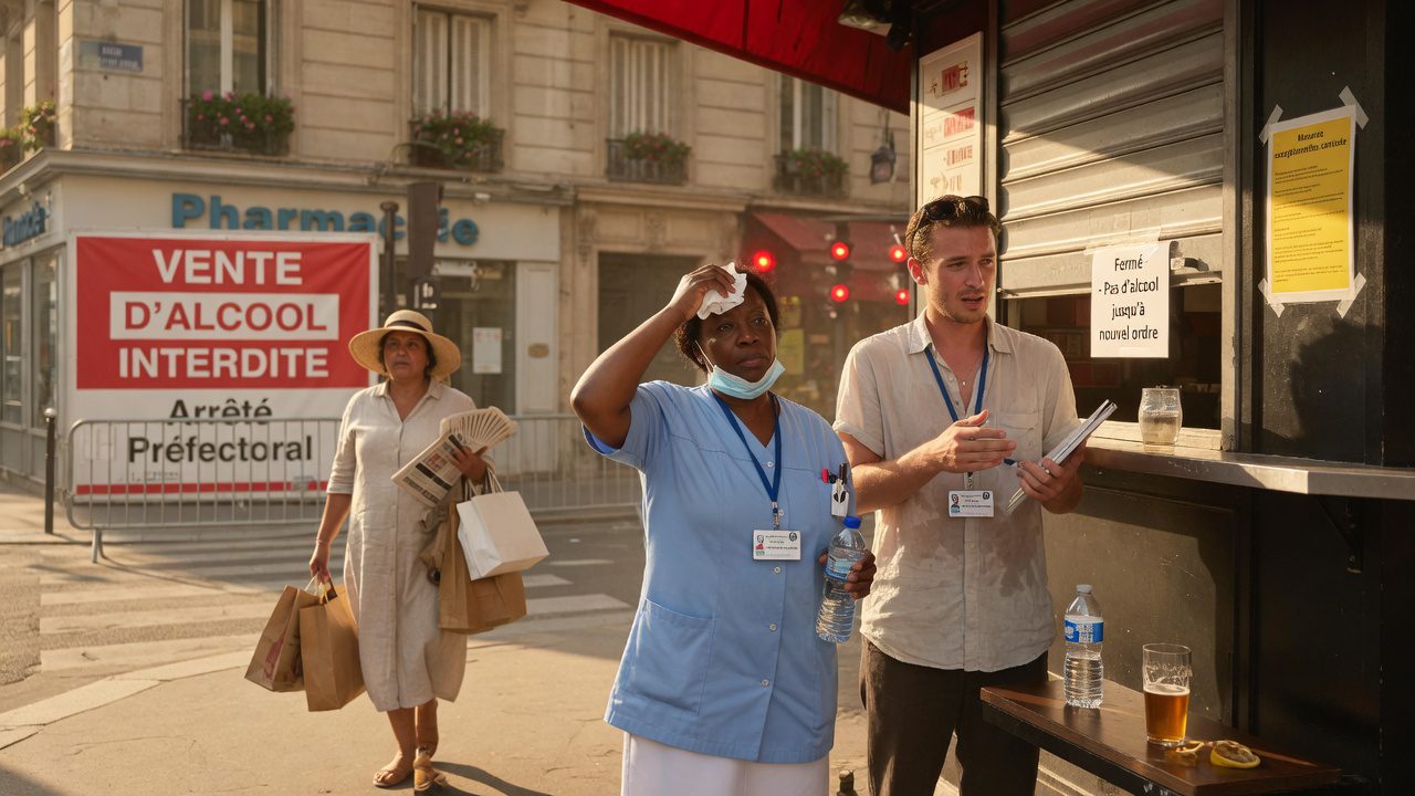 Paris Heatwave: City Halts Alcohol Sales to Ease Hospital Strain
