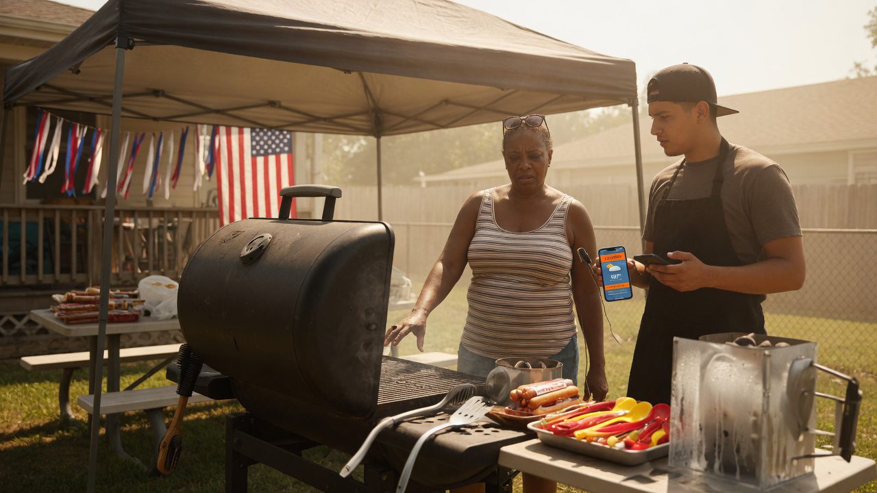 Heat Dome Crashes July 4 BBQs: Is Your Grill Doomed to Melt?