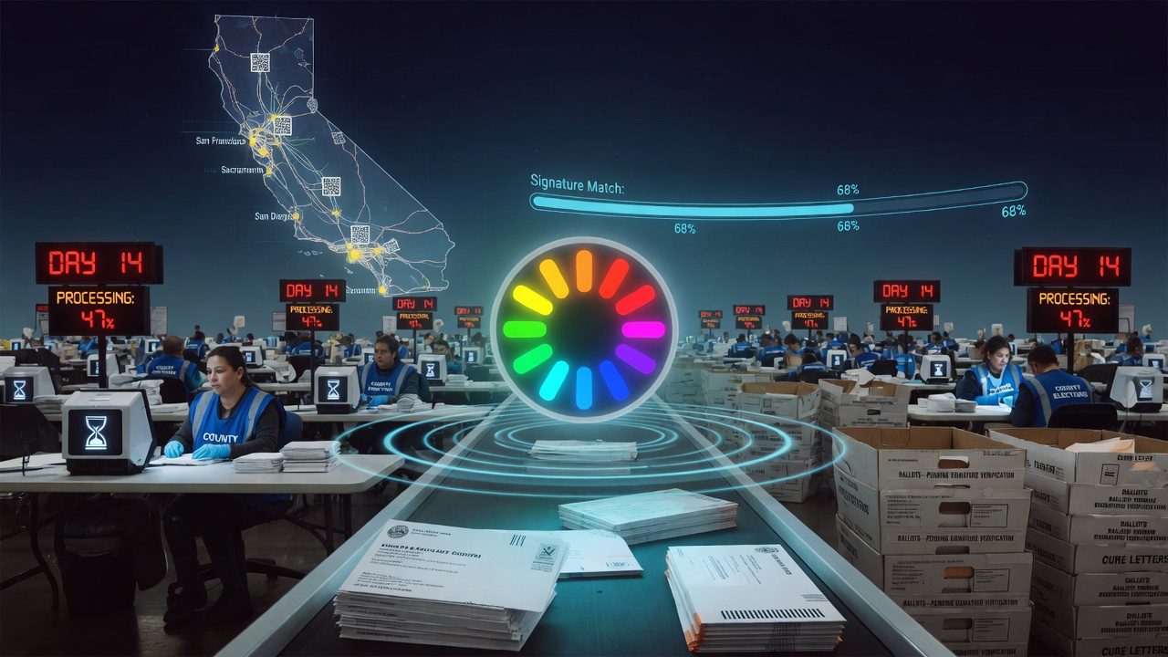 Why California Takes So Long to Count Mail Ballots: The Endless Processing Spinner Saga