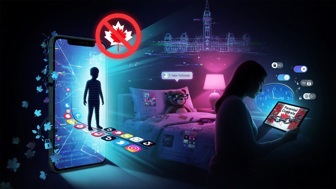 Canada Social Media Ban for Children Under 16 Explained: Loopholes and Bedtime Battles Await