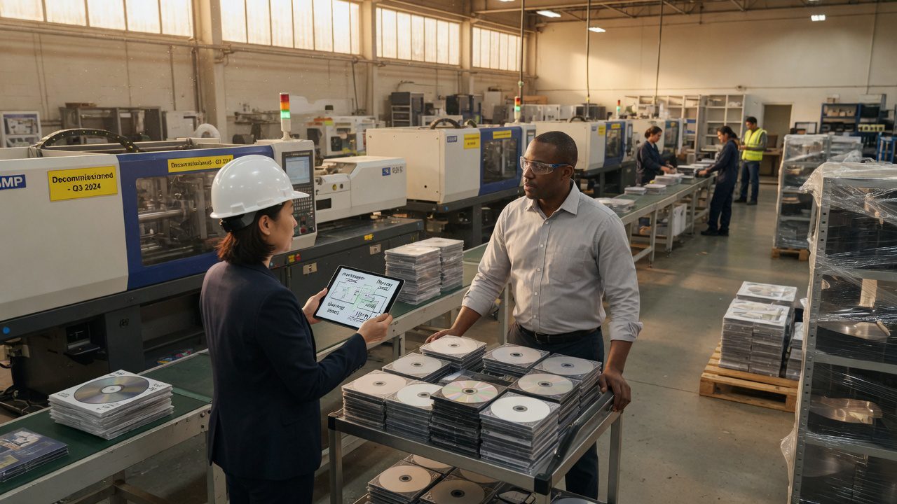 Sony Repurposes PS Disc Factory Before the Body’s Cold
