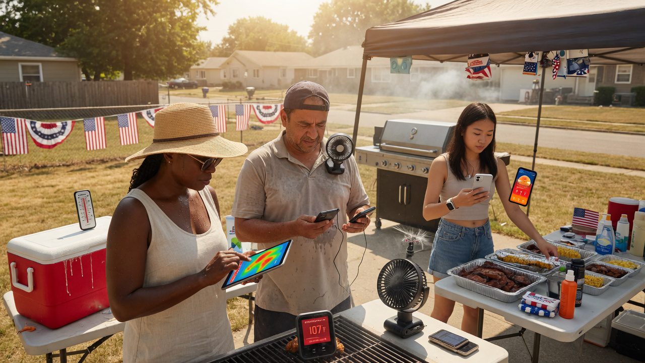 Heatwave Hell: Tech Hacks for America’s 250th BBQ Blowout