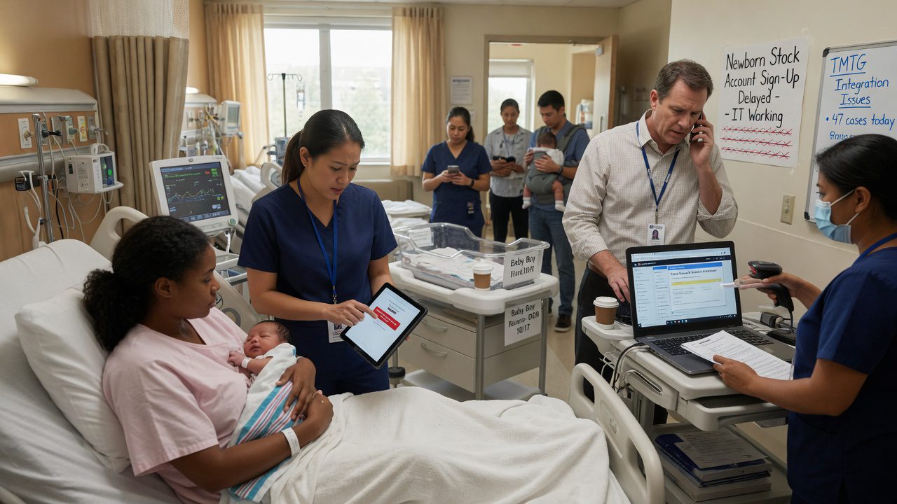 Newborn Trump Accounts Trigger Hospital Stock Sign-Up Chaos