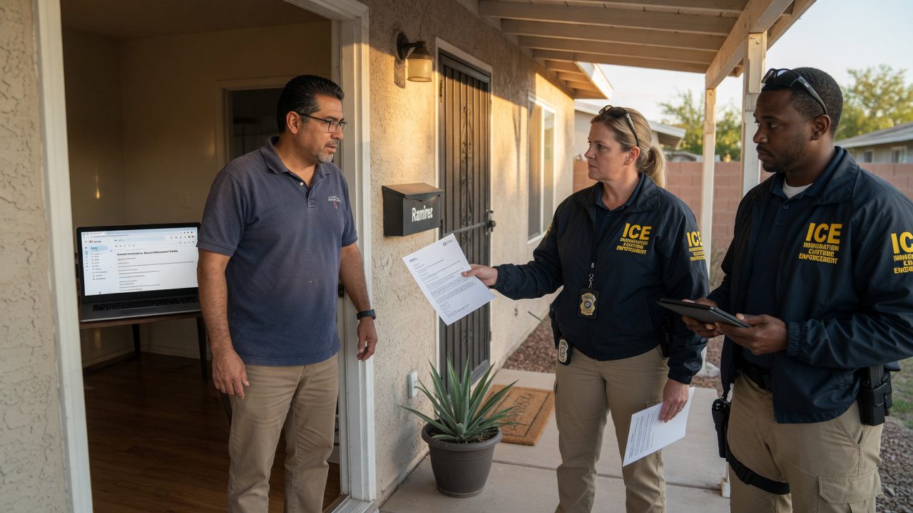 He Emailed ICE a Complaint—Then Agents Appeared at His Door