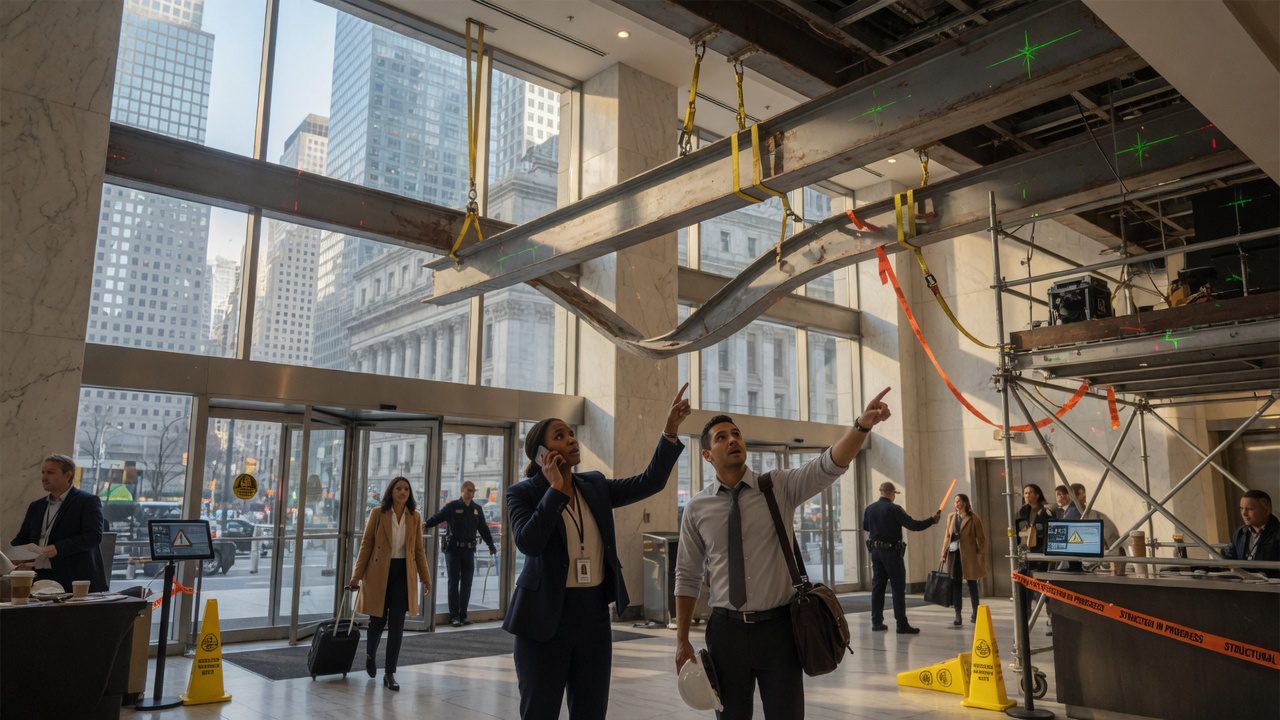 Manhattan Beams Bend & Sag: The Absurd Evacuation Saga